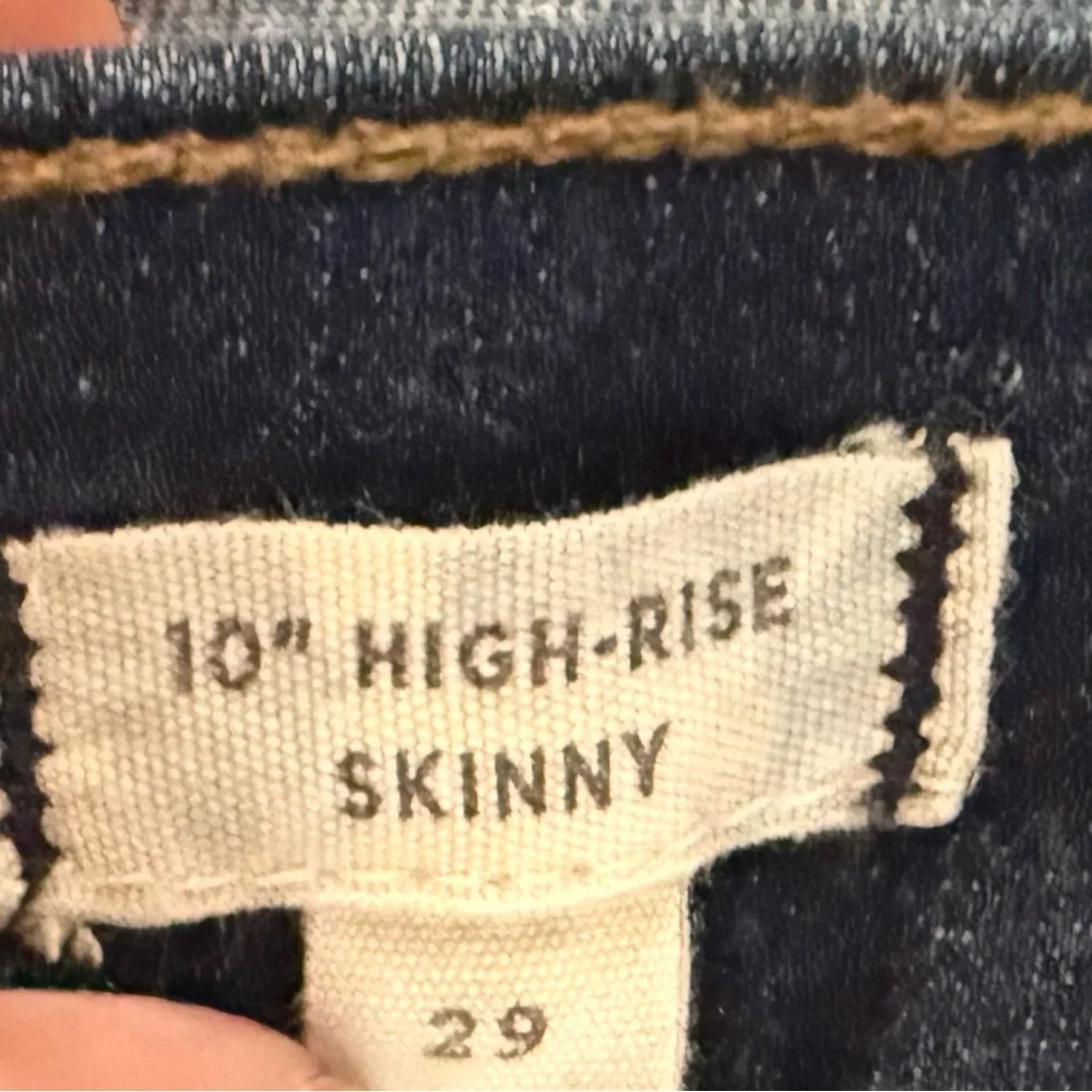 Madewell 10” high rise Skinny Jeans - Picture 2 of 3
